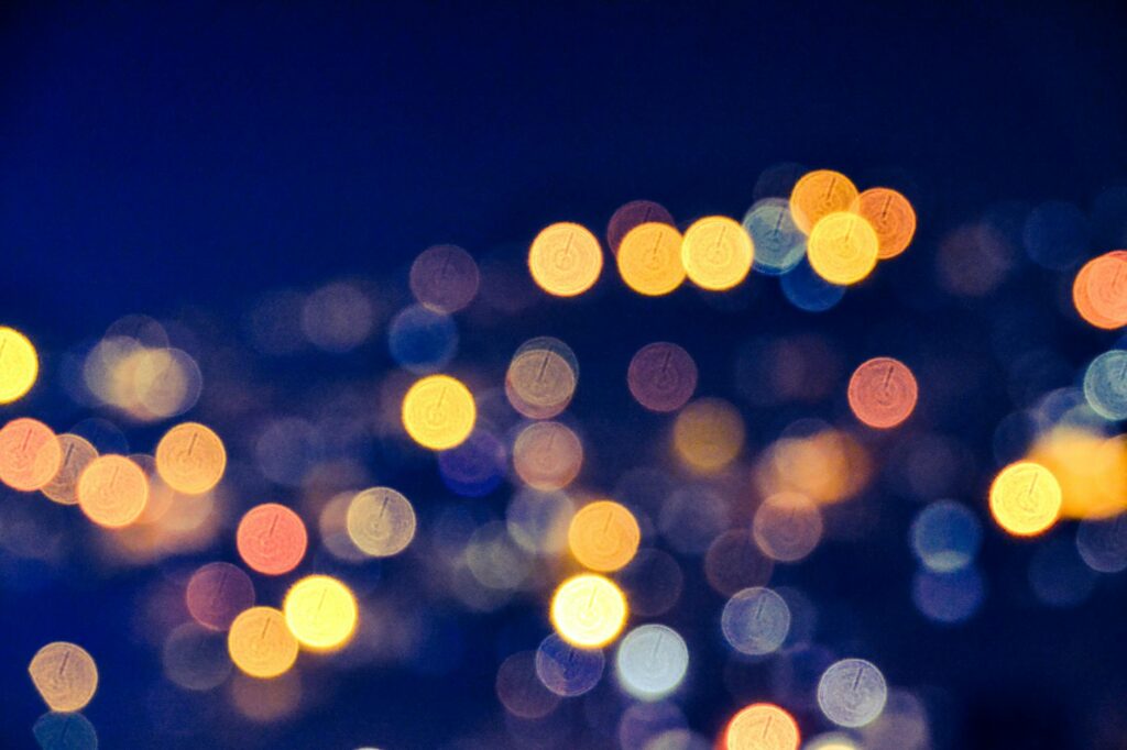 bokeh lights